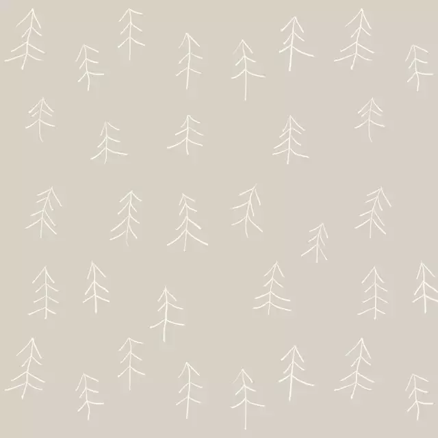 Sitzkissen Äste beige