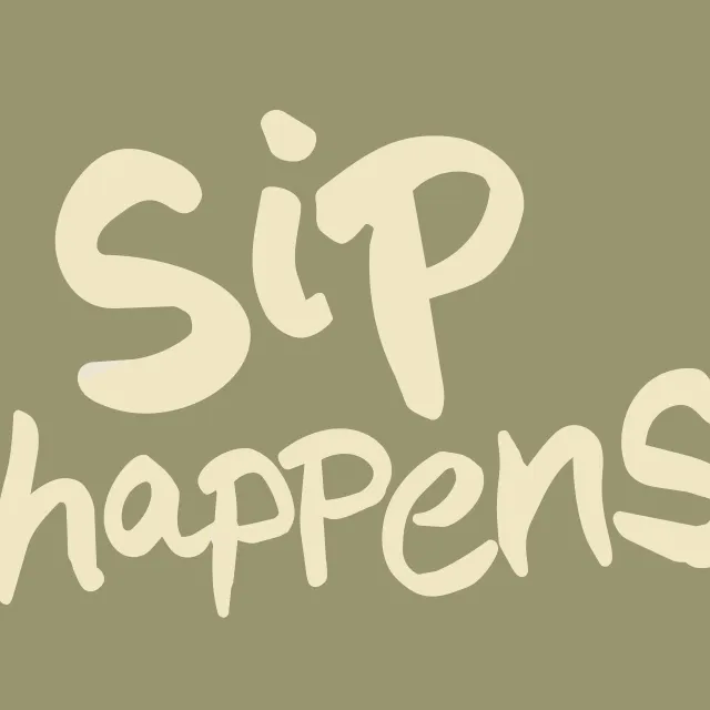 Servietten Sip Happens