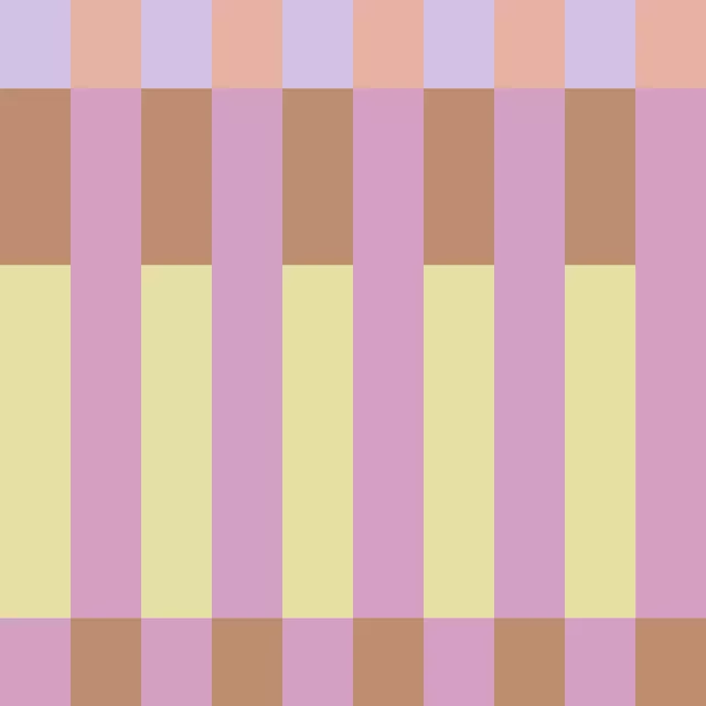 Bettwäsche Tile Stripes Apricot Yellow
