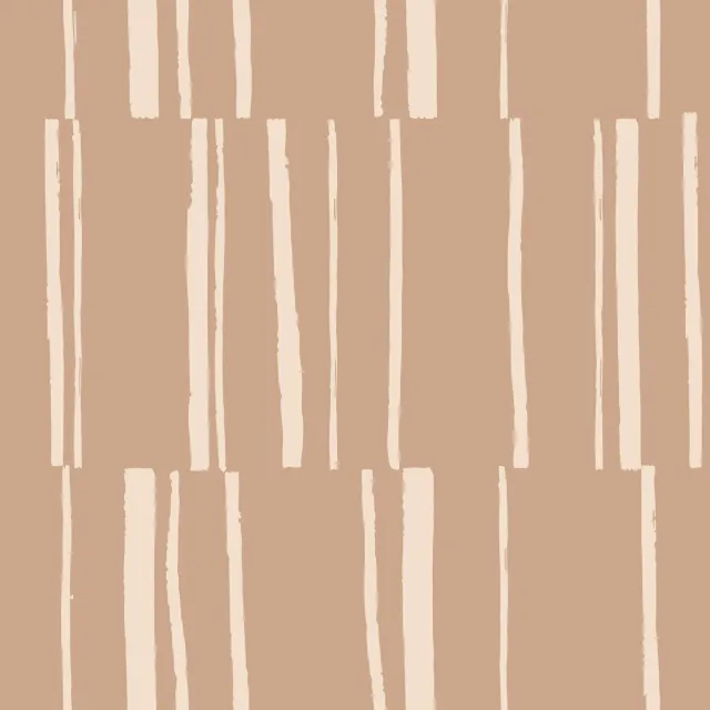 Bankauflage Organic Stripes brown