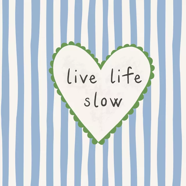 Geschirrtücher live life slow