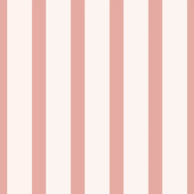 Kissen Stripes coral beige