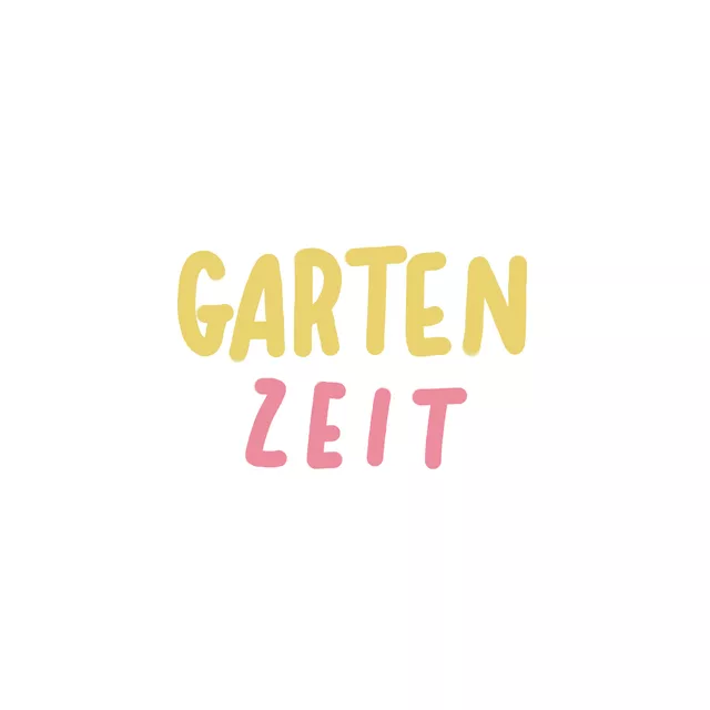 Kissen Sommertag GartenZeit Lettering