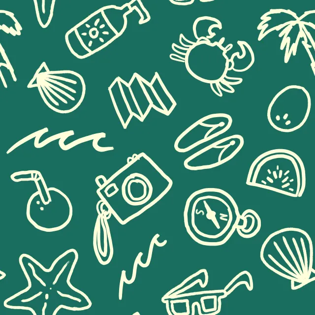 Servietten Summer Essentials Grün