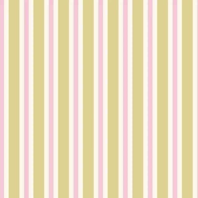 Bankauflage Streifen Grün Rosa