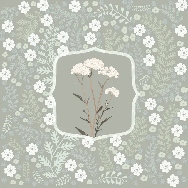 Kissen Wildblumen Midsommar Salbei