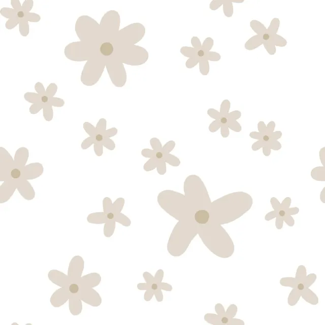 Bankauflage Bluemchen Muster 1