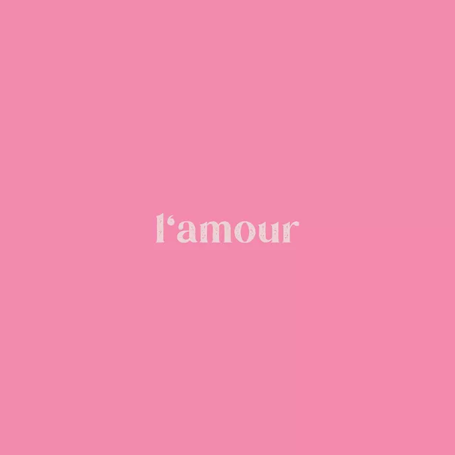 Kissen L'Amour Pink