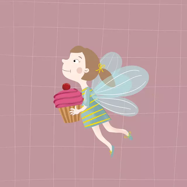 Kissen kleine Muffinfee