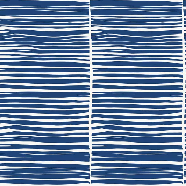Tischläufer Flechtkorb blau
