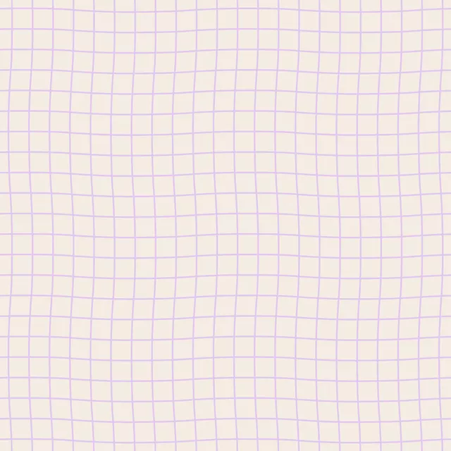 Kissen Checkered Lines lilac beige