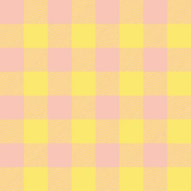 Tischdecke Modern Gingham Gelb
