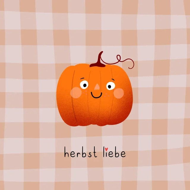 Servietten Herbstliebe Kuerbis Pumpkin