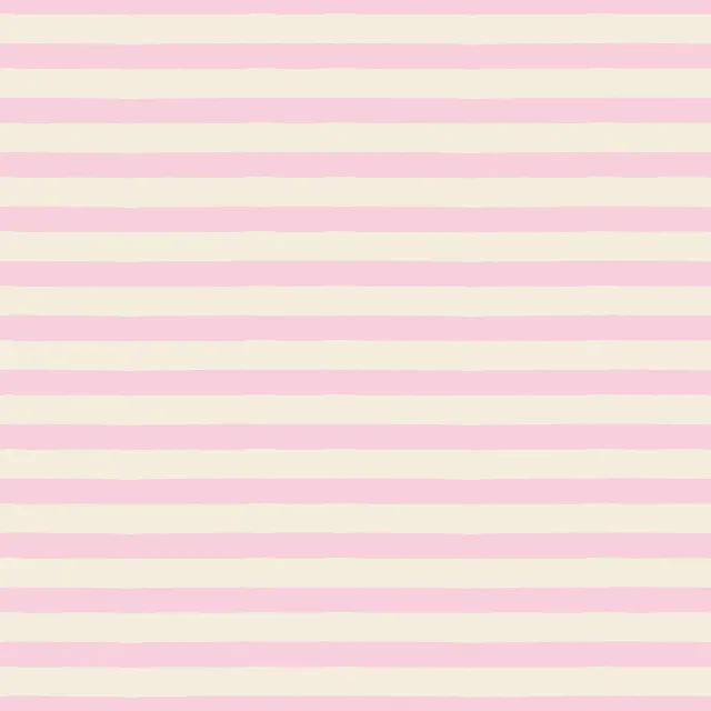 Bankauflage Querstreifen creme rosa
