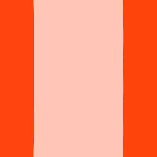 Bettwäsche Bogenkante Rosa & Rot