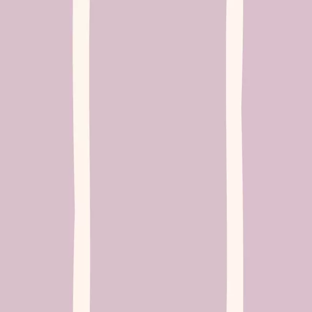 Kissen Dünne Streifen Lila Weiß