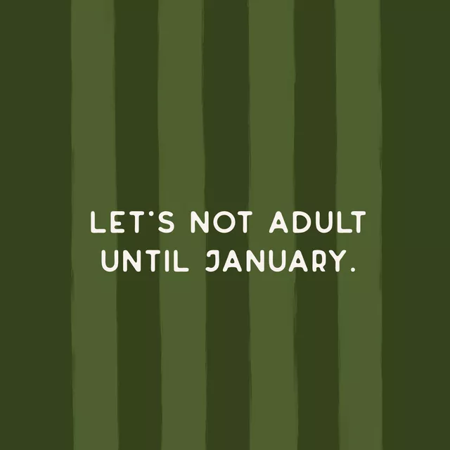 Kissen January Xmas Quote