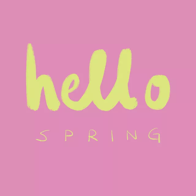 Kissen Hello Spring