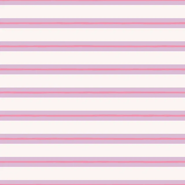Tischdecke Streifen Lila Pink Beige