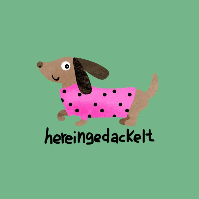 Kissen Hereingedackelt