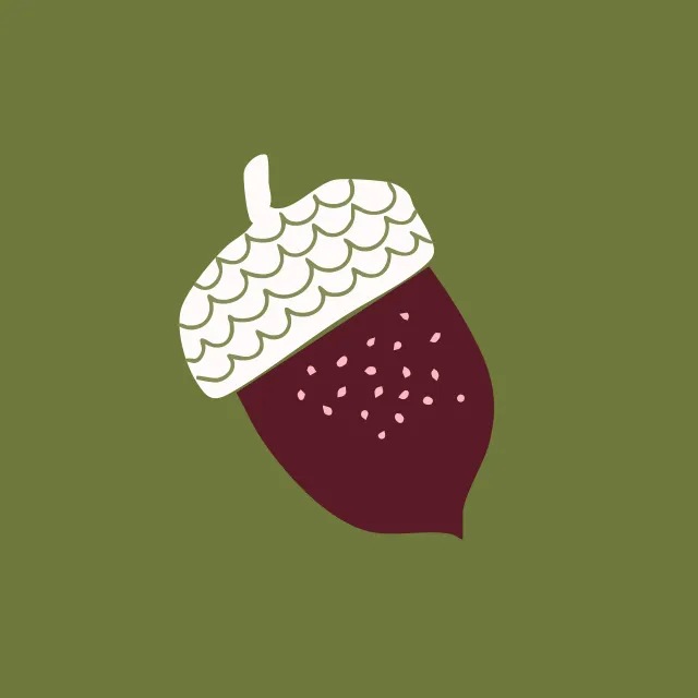 Servietten Herbst Eichel