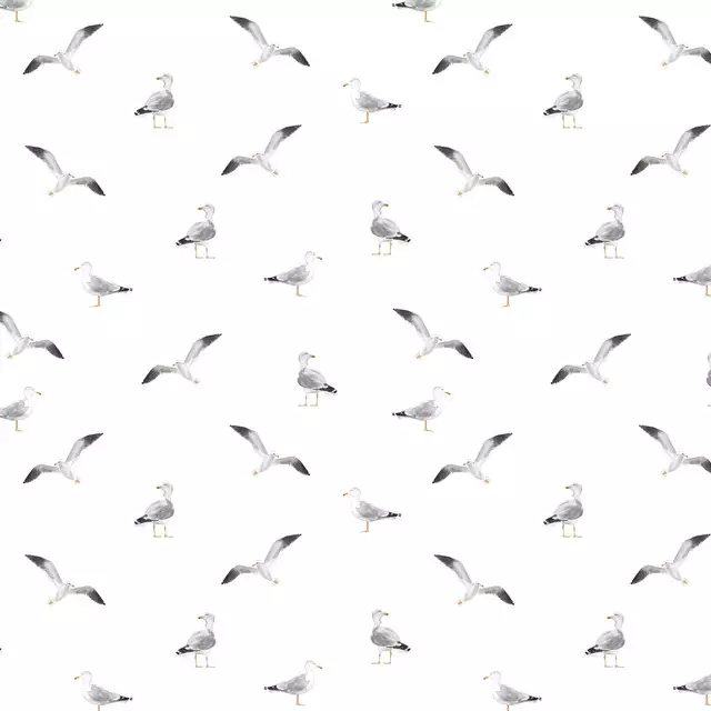 Bettwäsche Möwen