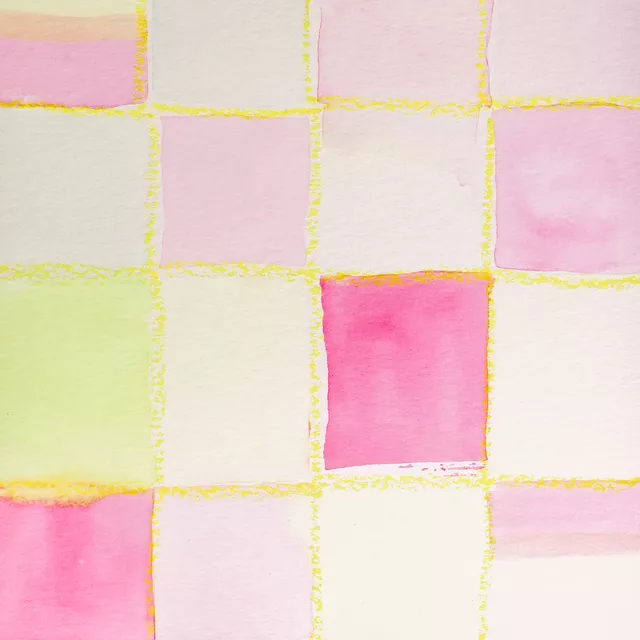 Sitzkissen Bubblegum pink abstract