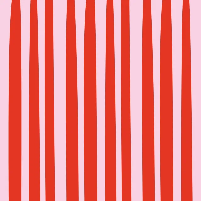 Tischläufer Stripes Rosa Rot