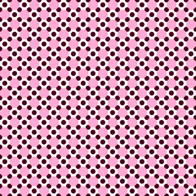 Bettwäsche Blumenpunkte Pink