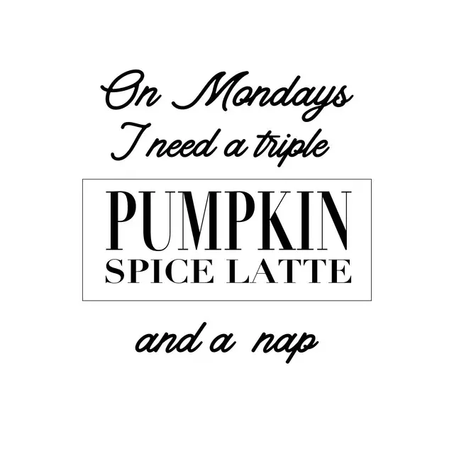 Kissen Pumpkin Spice Latte