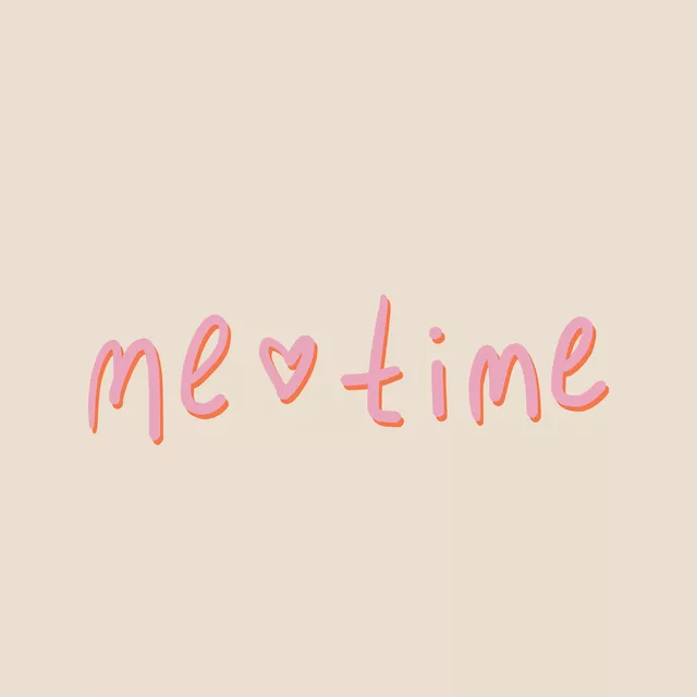 Tischset Me time