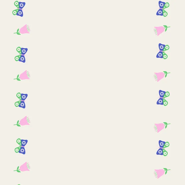 Tischläufer Blume Schmetterling blau-grün