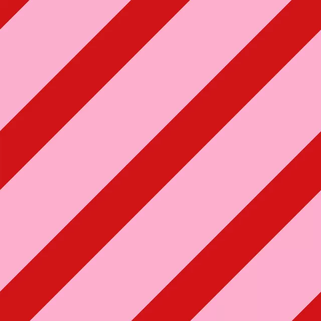Tischläufer Streifen diagonal rot rosa