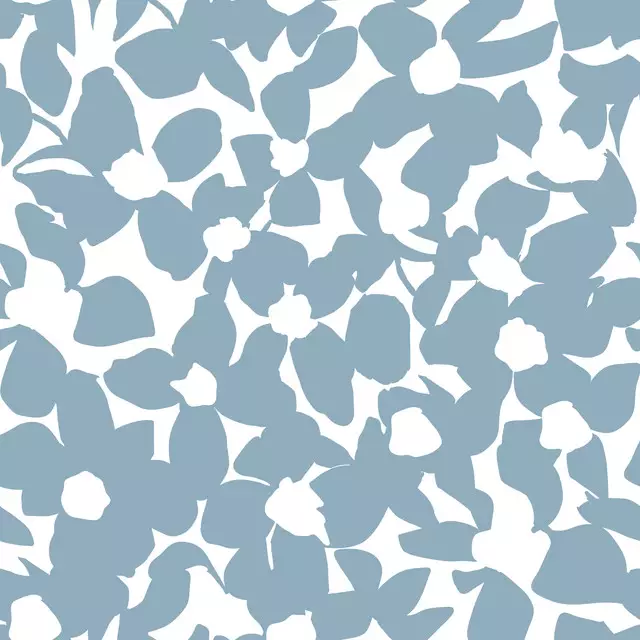 Sitzkissen Klematis blau