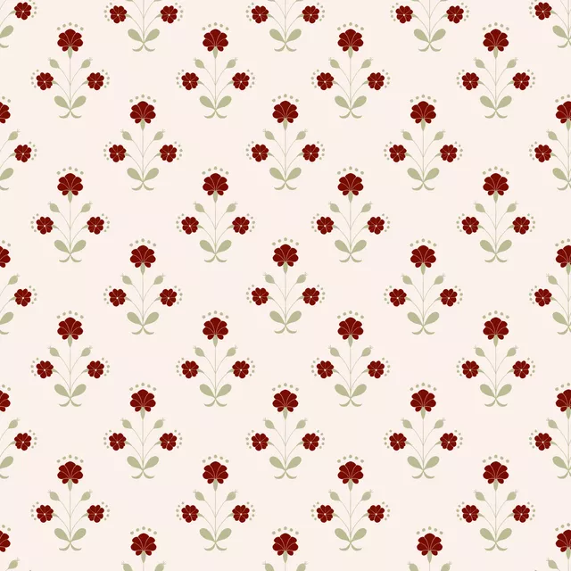 Dekovorhang Folklore Muster