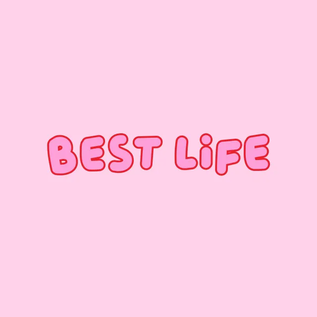 Kissen Lucky Me - Best Life Pink