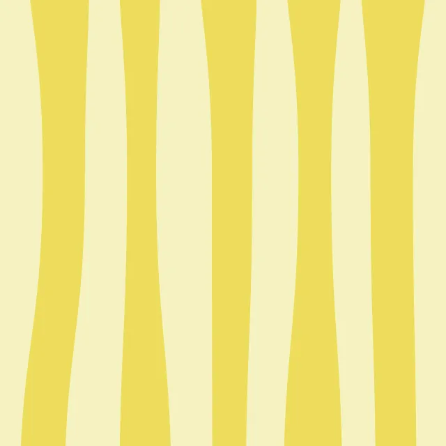 Kissen Santorini Streifen Gelb Gelb