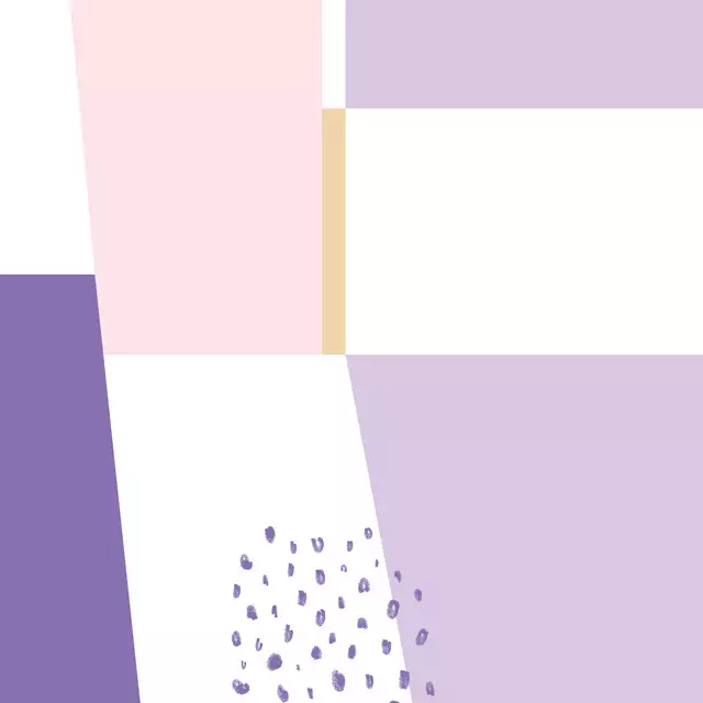 Kissen Colour Block lilac