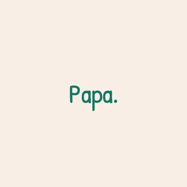 Servietten Papa beige