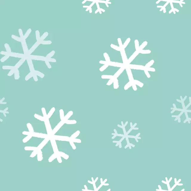 Tischset Pinguin mit Eisblume