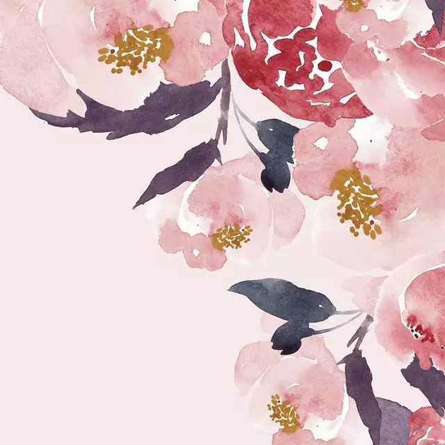 Kissen ROSENGARTEN PASTEL ROSA