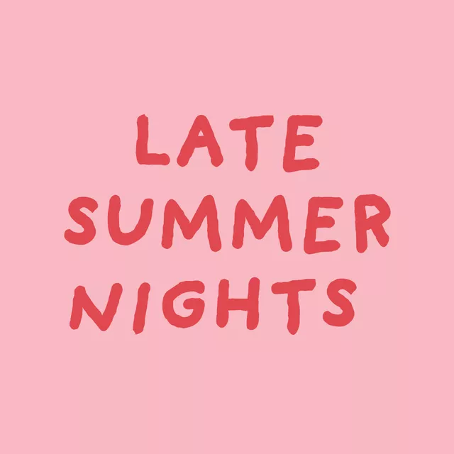 Tischset Late Summer Nights Pink