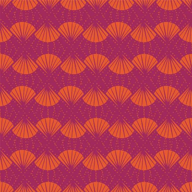 Kissen Abstract Shell Allover