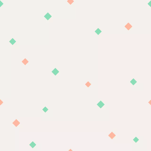 Tischläufer Cool Boho Mini Diamonds