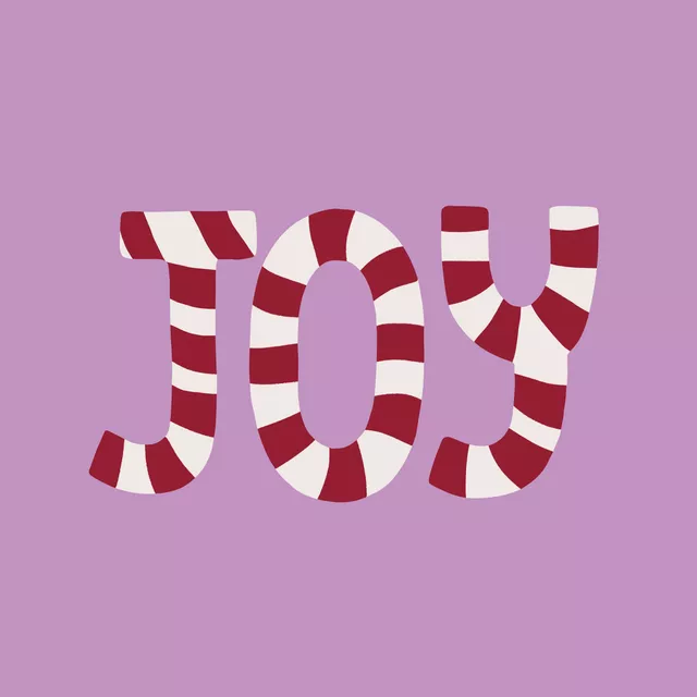 Kissen Joy flieder rot