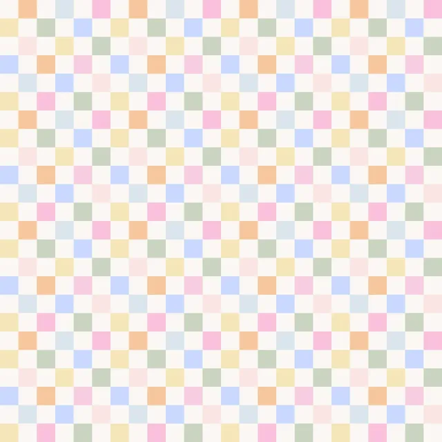 Dekovorhang Kacheln Pastellfarben