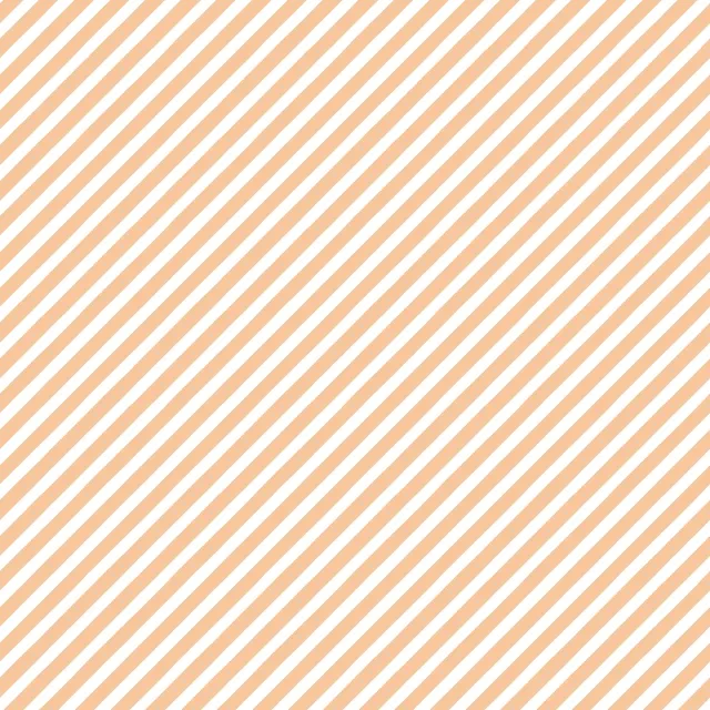 Dekovorhang Diagonale Streifen Pfirsich
