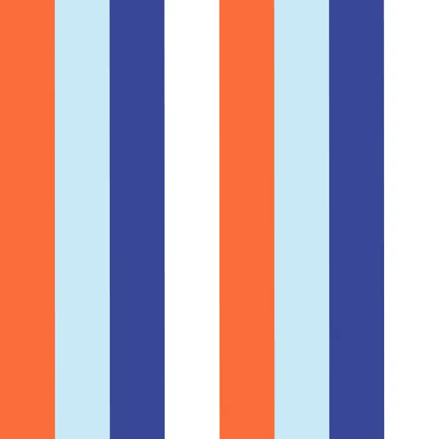 Sitzkissen Sun and Waves Stripes 3