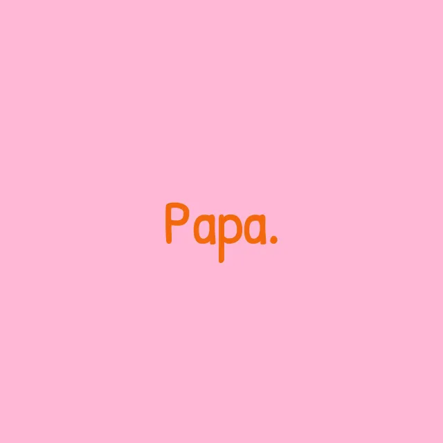 Servietten Papa rosa