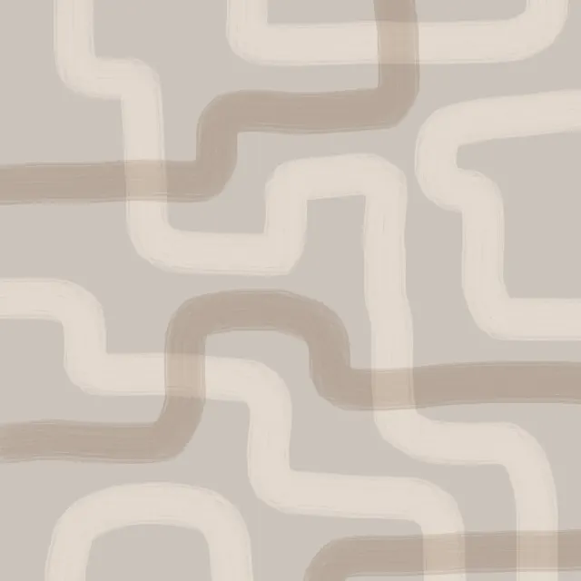 Kissen Labyrinth - Beige Kollektion